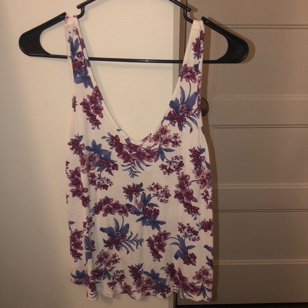 American eagle floral tank top